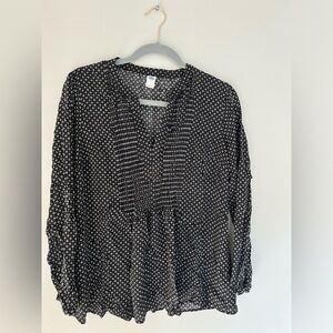 Old Navy Patterned Blouse